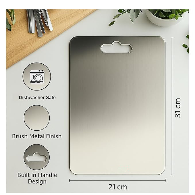 Heavy Duty Stainless Steel Chopping Board