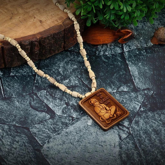 Vendexi Bageshwar Dham Tulsi mala with pendant