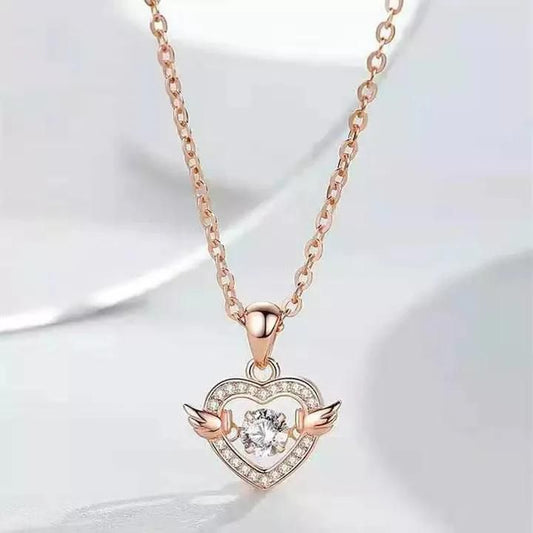 Heart With Wings Necklace | Vendexi