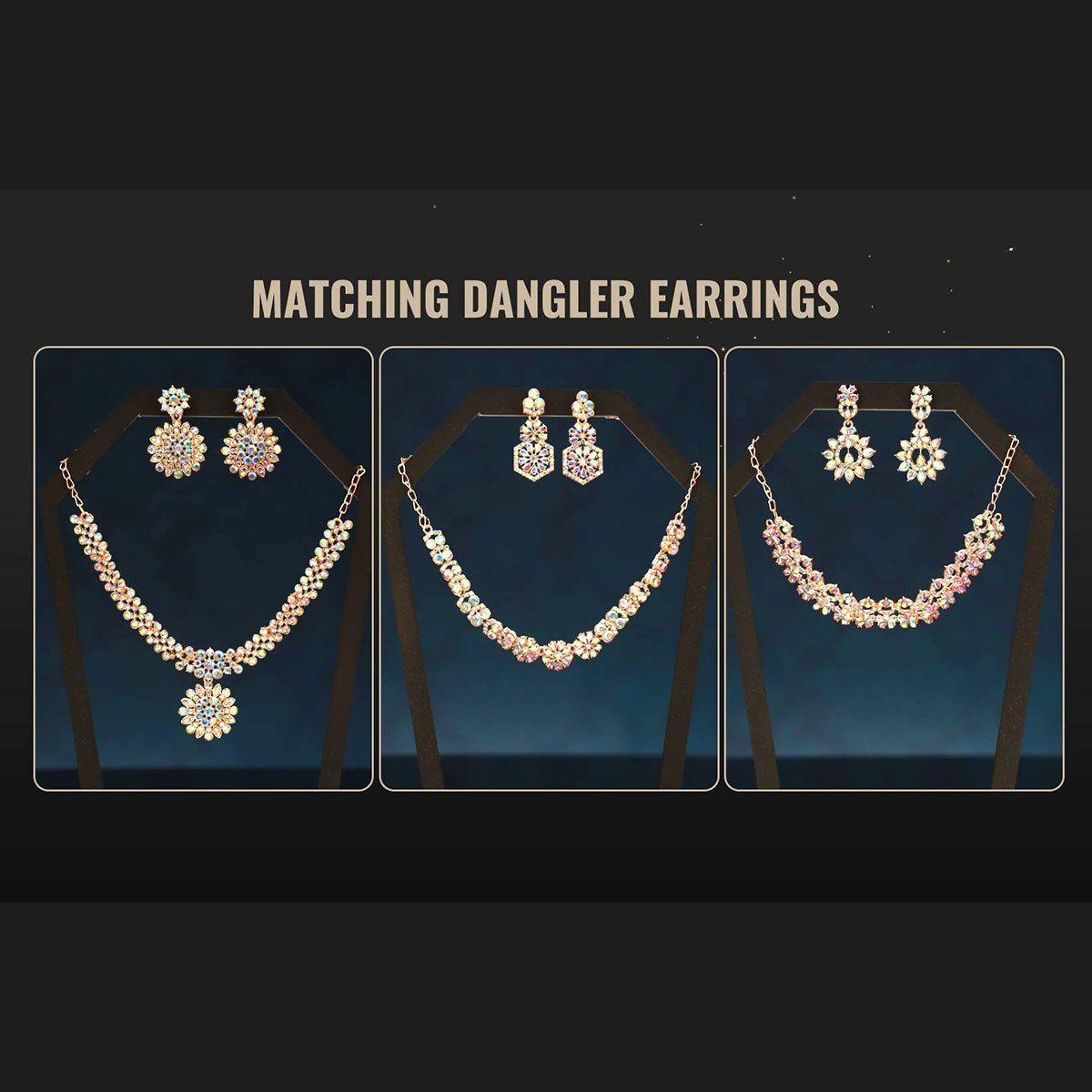 Austrian Diamond Jewellery Set (Set of 3) | Vendexi