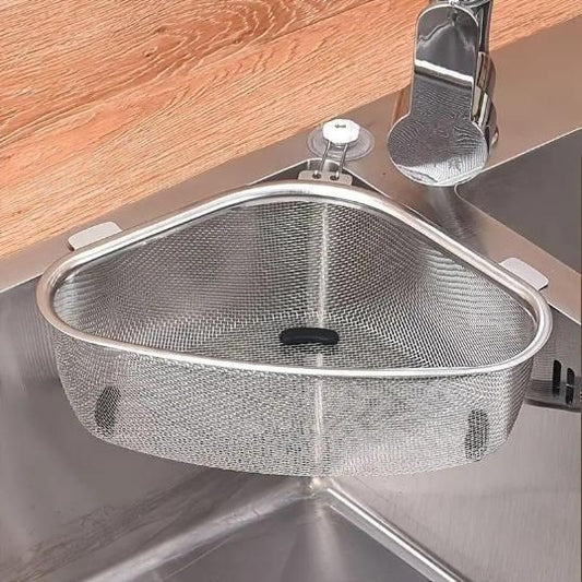 Vendexi stainless steel triangle sink drain basket