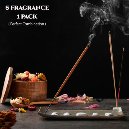 5 in 1 Incense Stick Combo (400gm)